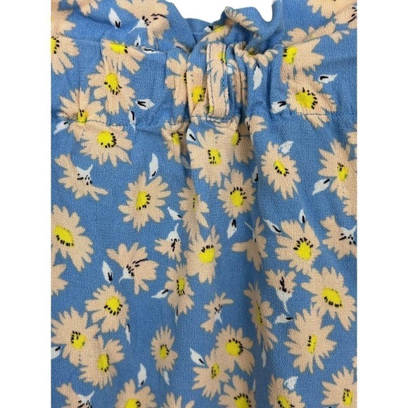 Who What Wear Blue Daisy Print Skirt Women's Size XL (No Belt) - Picture 5 of 12